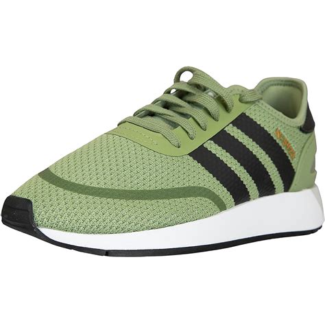 adidas sneaker grün mit|adidas green leather shoes.